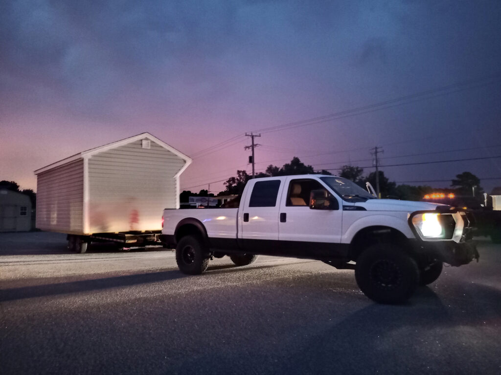 Garden shed delivery service for the Outer Banks